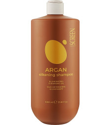 Шампунь з аргановою олією SCREEN Argan Silkening Shampoo, 1000 ml