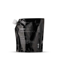 Чорний знебарвлюючий порошок з кератином SCREEN PureBleach Nineplus Black 9 тонів, 500 г