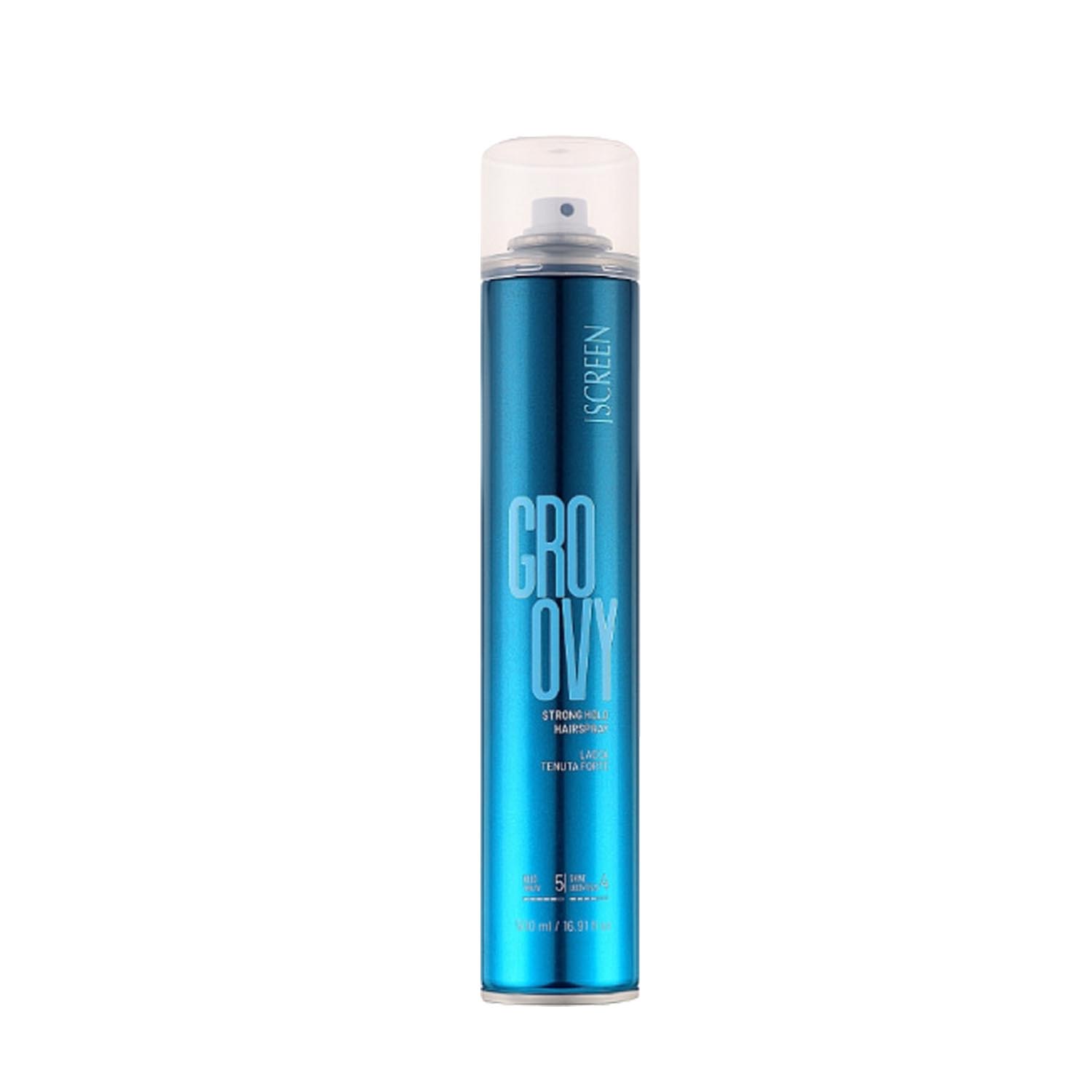 Лак для волосся сильної фіксації SCREEN Control Groovy Strong Hairspray, 500 ml