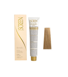 Крем-фарба для волосся перманентна з 24-каратним золотом SCREEN Dorado 10B (10.32) Beige Ultra Light Вlonde, 100 ml