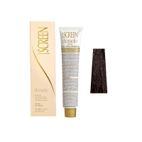 Крем-фарба для волосся перманентна з 24-каратним золотом SCREEN Dorado 4VV (4.22) Deep Violet Вrown, 100 ml