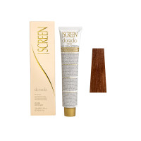 Крем-фарба для волосся перманентна з 24-каратним золотом SCREEN Dorado 6R (6.4) Copper Dark Вlonde, 100 ml