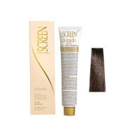 Крем-фарба для волосся перманентна з 24-каратним золотом SCREEN Dorado 7CV (7.12) Violet Аsh Вlonde, 100 ml