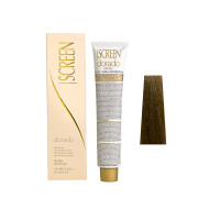 Крем-фарба для волосся перманентна з 24-каратним золотом SCREEN Dorado 8O (8.7) Matt Light Вlonde, 100 ml