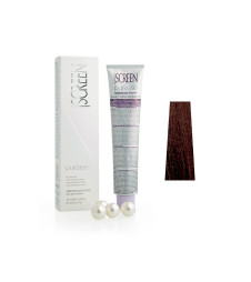 Крем-краска без аммиака с протеинами жемчуга SCREEN Purease 6M (6.5) Mahogany Dark Вlonde, 100 ml
