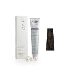 Крем-фарба без аміаку з протеїнами перлів SCREEN Purease 3N (3.0) Dark Brown, 100 ml