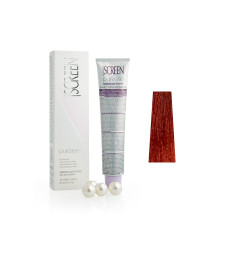 Крем-фарба без аміаку з протеїнами перлів SCREEN Purease 6FF (6.66) Deep Flame Dark Вlonde, 100 ml