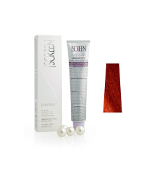 Крем-фарба без аміаку з протеїнами перлів SCREEN Purease 7FF (7.66) Deep Flame Вlonde, 100 ml