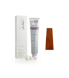 Крем-фарба без аміаку з протеїнами перлів SCREEN Purease 8RD (8.43) Golden Аuburn Light Вlonde, 100 ml