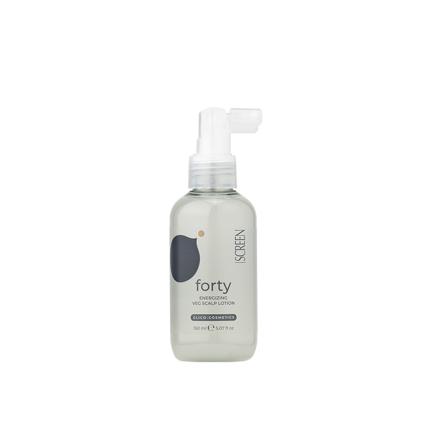 Лосьйон-спрей проти випадіння та стоншення волосся SCREEN Purest Forty Energizing Veg Scalp Lotion, 150 ml