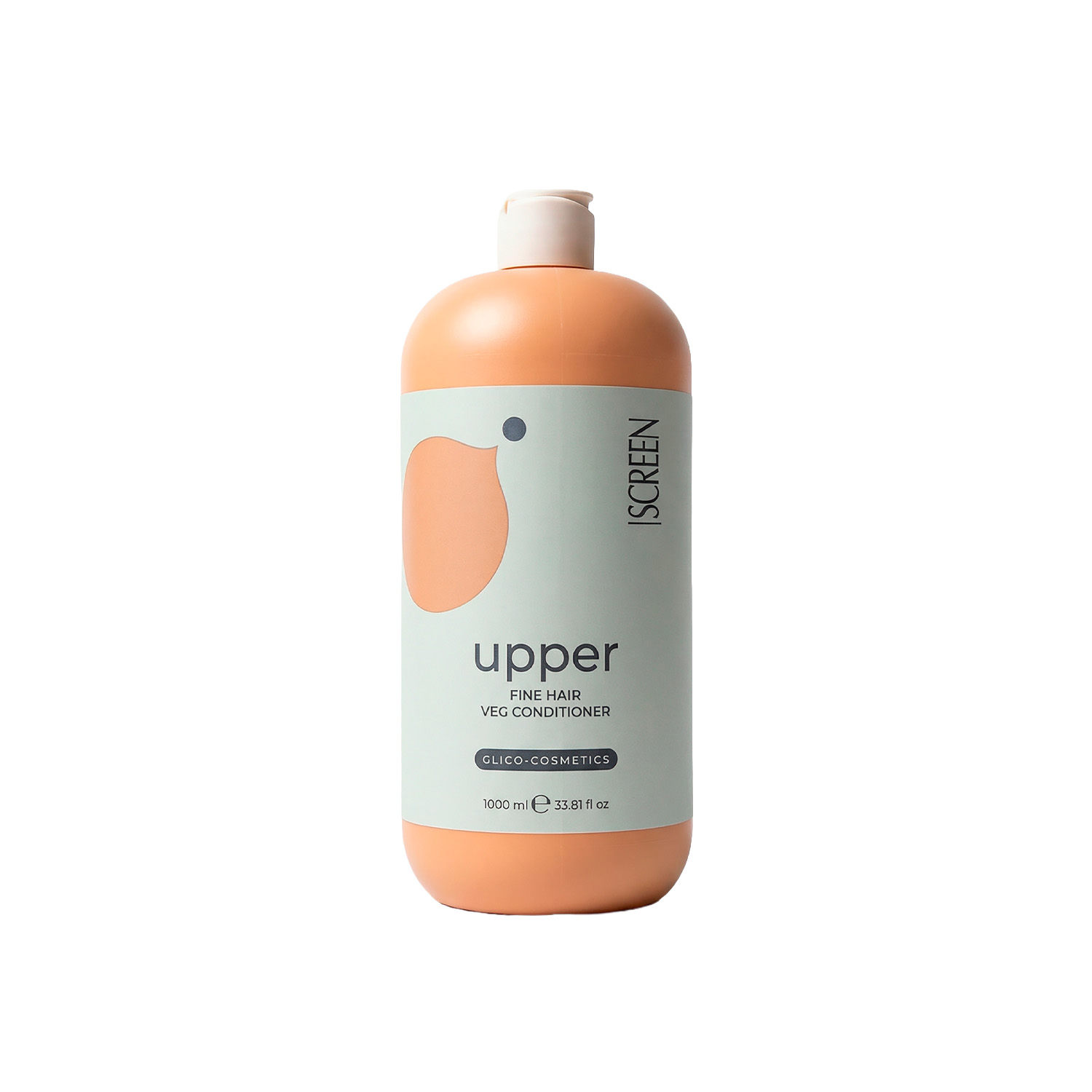 Кондиціонер з полісахаридами для тонкого волосся SCREEN Purest Upper Fine Hair Veg Conditioner, 1000 ml