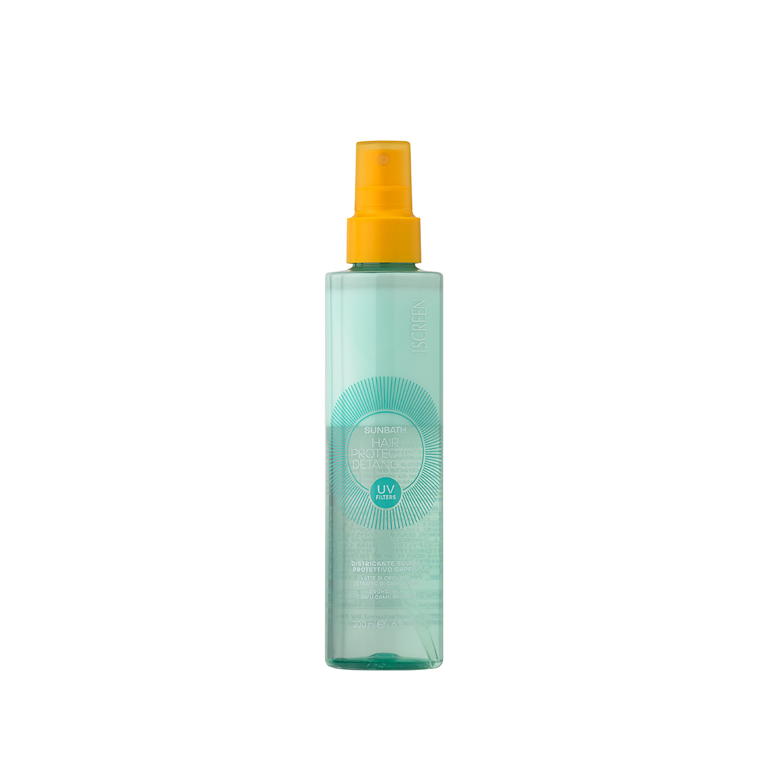 Двофазний спрей для розплутування волосся з УФ-фільтрами SCREEN SunControl Sunbath Hair Protective Detangler, 200 мл