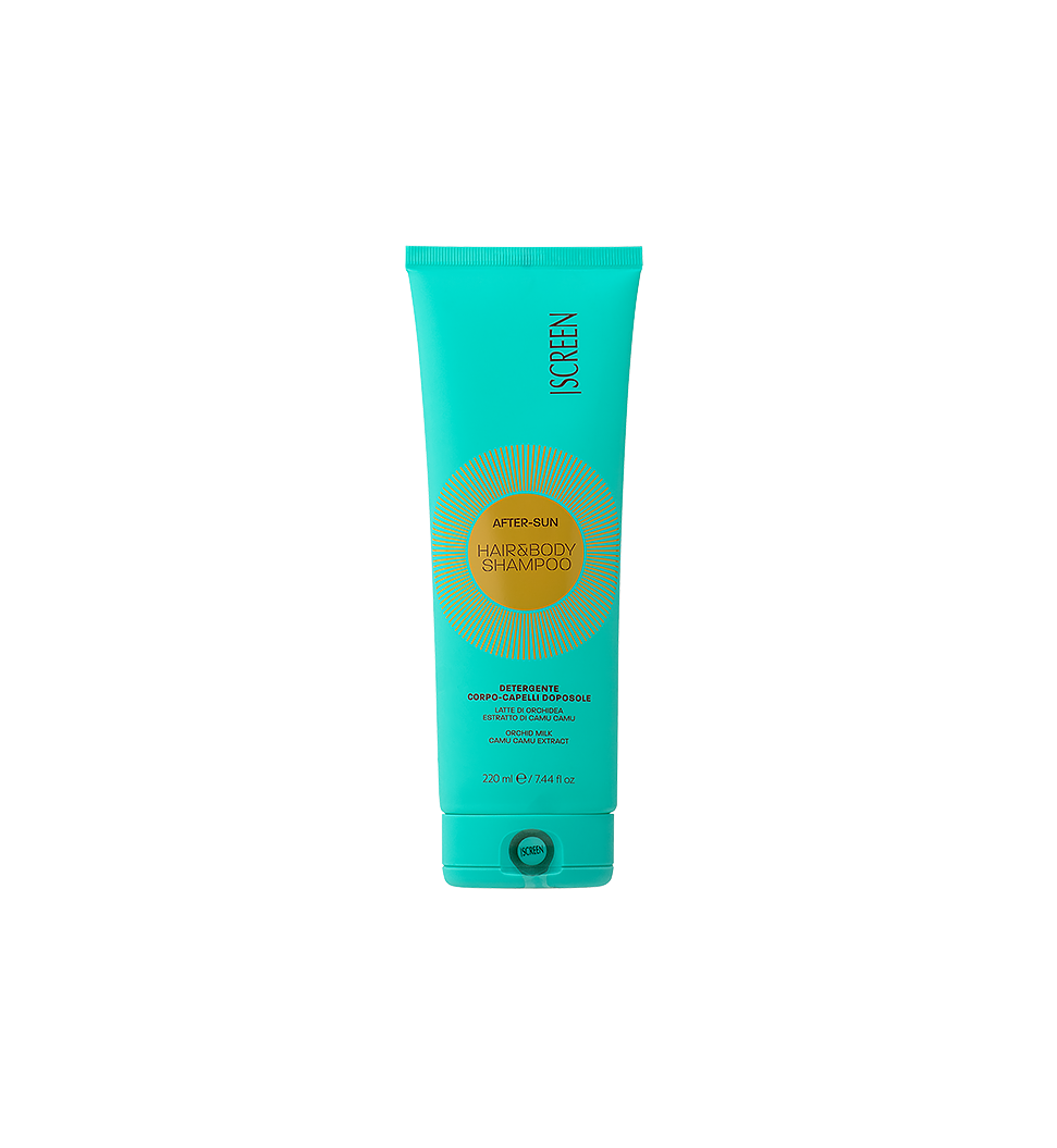 Шампунь для волосся і тіла з УФ-фільтрами SCREEN SunControl After-Sun Hair&Body Shampoo, 220 ml