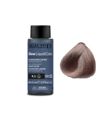 Деміперманентна гелева фарба для тонування волосся Selective Professional Glow Liquid Color 9.2 Irisé Very Light Blond, 60 мл