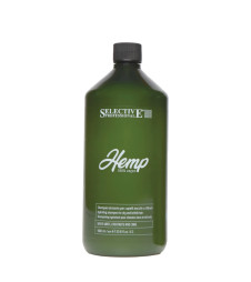 Зволожувальний шампунь для сухого та пошкодженого волосся Selective Professional Hemp Shampoo, 1000 мл