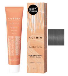 Гелева безаміачна фарба для волосся CUTRIN Aurora Nordic Lights 7.16 Cool Taupe, 60 ml