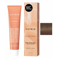 Гелева безаміачна фарба для волосся CUTRIN Aurora Nordic Lights 7.73 Roasted Chestnut, 60 ml