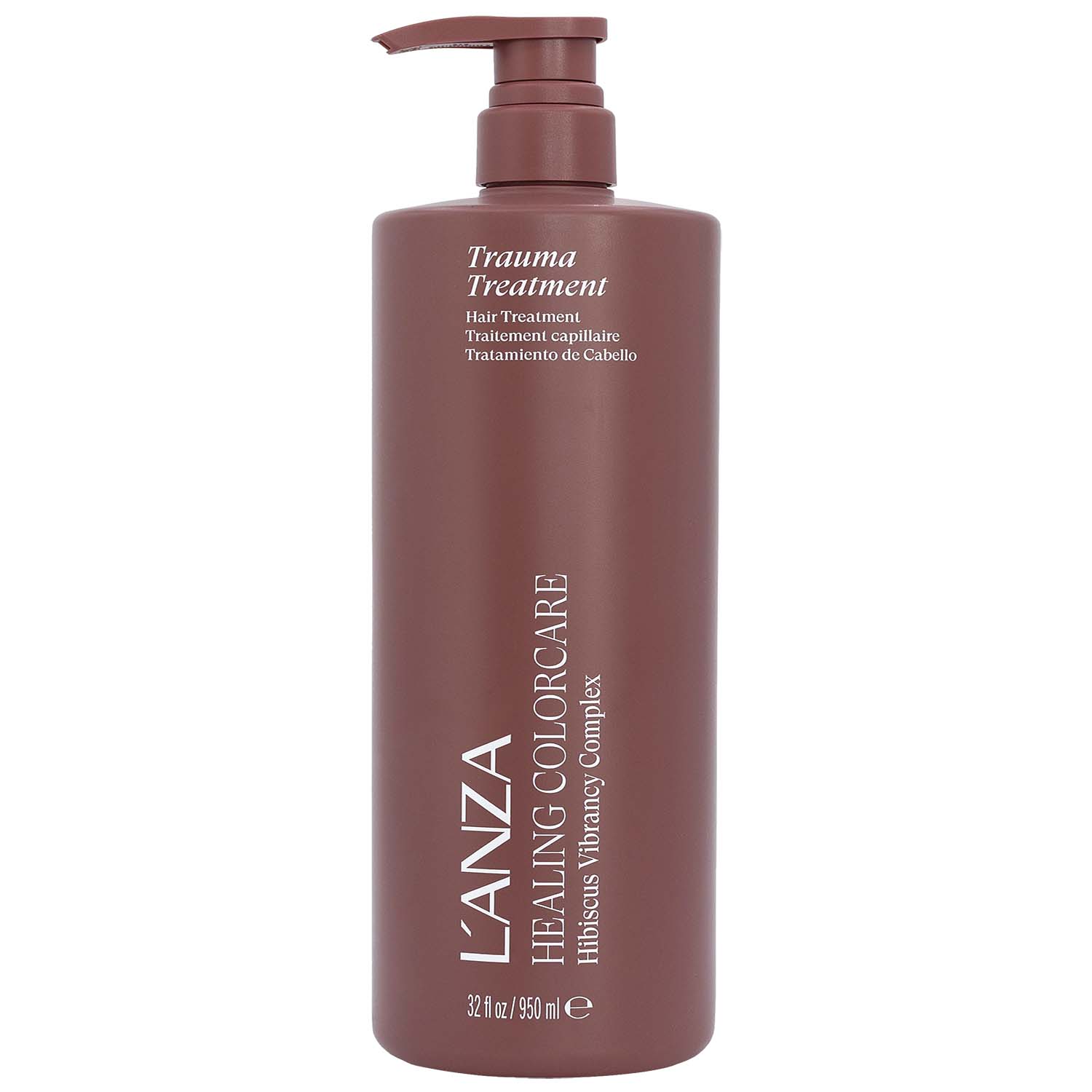Ліпідна маска для пошкодженого та фарбованого волосся LʼANZA Healing ColorCare Trauma Treatment, 950 мл