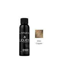 Безаміачний барвник для волосся LʼANZA Liquids Demi Gloss 010C Ultra Light Cooper Blonde, 90 ml