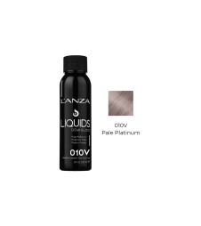 Безаміачний барвник для волосся LʼANZA Liquids Demi Gloss 010V Plate Platinum, 90 ml