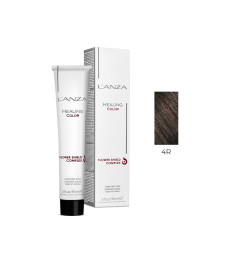 Крем-фарба для волосся LʼANZA Healing Hair Color Cream (Колір: 4R Темний червоний коричневий)