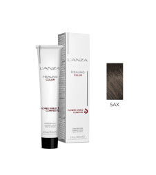 Крем-фарба для волосся LʼANZA Healing Hair Color Cream (Колір: 5AX Середній екстрапопелястий коричневий)