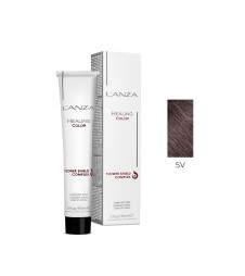 Крем-краска для волос LʼANZA Healing Hair Color Cream (Цвет: 5V Средний фиолетовый коричневый)
