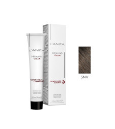 Крем-фарба для волосся LʼANZA Healing Hair Color Cream (Колір: 5NV Середній натуральний фіолетовий коричневий)