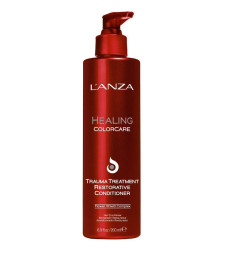 Відновлювальний кондиціонер для захисту кольору волосся LʼANZA Trauma Treatment Restorative Conditioner, 200 ml