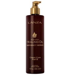Лечебный крем (шаг В) LʼANZA Keratin Healing Oil Emergency Service Cream Cure Part B, 296 ml
