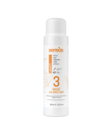 Лосьйон для завивки фарбованого та знебарвленого волосся Sens.ùs Smart Wave 3, 500 ml