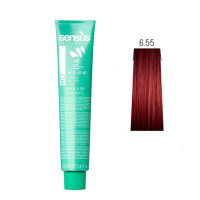Крем-фарба для волосся SENS.ÙS MC2 (Колір: 6.55 Темно-Русявий Інтенсивний Махагон)
