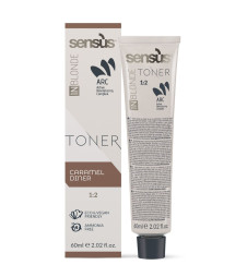 Крем-тонер для світлого волосся Sens.ùs BLONDE HAIR TONER Caramel Dinner (Колір: Карамель)