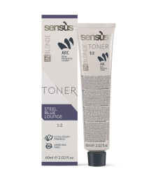 Крем-тонер для світлого волосся Sens.ùs BLONDE HAIR TONER Steel Blue Lounge (Колір: Сталевий)