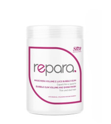 Ліпідна маска Bubble Gum для тонкого та тьмяного волосся Shot Repara Bubble Gum Volume Mask, 1000 ml