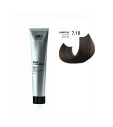 Крем-фарба для волосся SHOT Born To Be Colored Hair Color Cream (Колір: 7.18 Блонд тік)