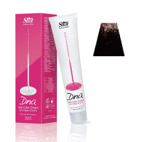 Крем-фарба для волосся з колагеном SHOT DNA Hair Color Crem (Колір: 4.3 Каштановий золотистий)