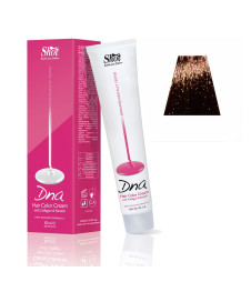 Крем-фарба для волосся з колагеном SHOT DNA Hair Color Crem (Колір: 6.003 Темно-русявий натуральний байа)