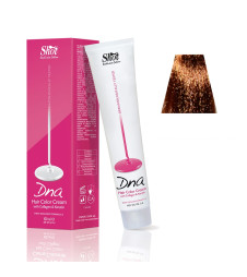 Крем-фарба для волосся з колагеном SHOT DNA Hair Color Crem (Колір: 6.3 Темно-русявий золотистий)