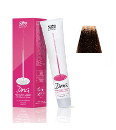 Крем-краска для волос с колагеном SHOT DNA Hair Color Crem (Цвет: 8.01 Светло-русый натуральный пепельный)