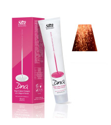 Крем-фарба для волосся з колагеном SHOT DNA Hair Color Crem (Колір: 8.4 Світло-русявий мідний)