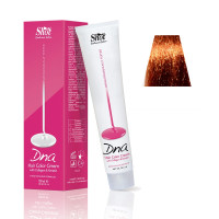 Крем-фарба для волосся з колагеном SHOT DNA Hair Color Crem (Колір: 8.43 Світло-русявий мідний золотистий)