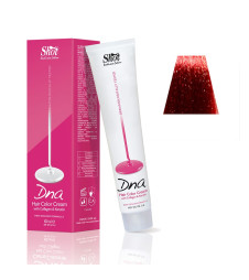 Крем-фарба для волосся з колагеном SHOT DNA Hair Color Crem (Колір: 8.52 Світло-русявий махагоновий ірис)