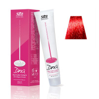 Крем-фарба для волосся з колагеном SHOT DNA Hair Color Crem (Колір: 8.66 Світло-русявий червоний інтенсивний)