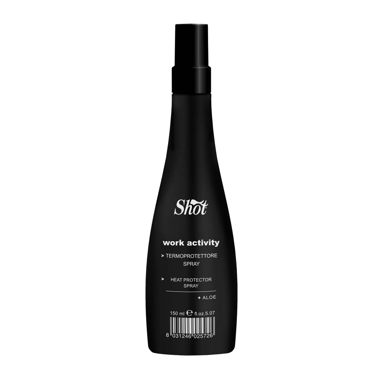 Термозахисний спрей для волосся SHOT Work Activity Heat Protector Spray, 150 мл