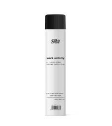 Лак для об’єму тонкого волосся Shot Work Activity Lacca Spray Volume Capelli Fini, 490 мл