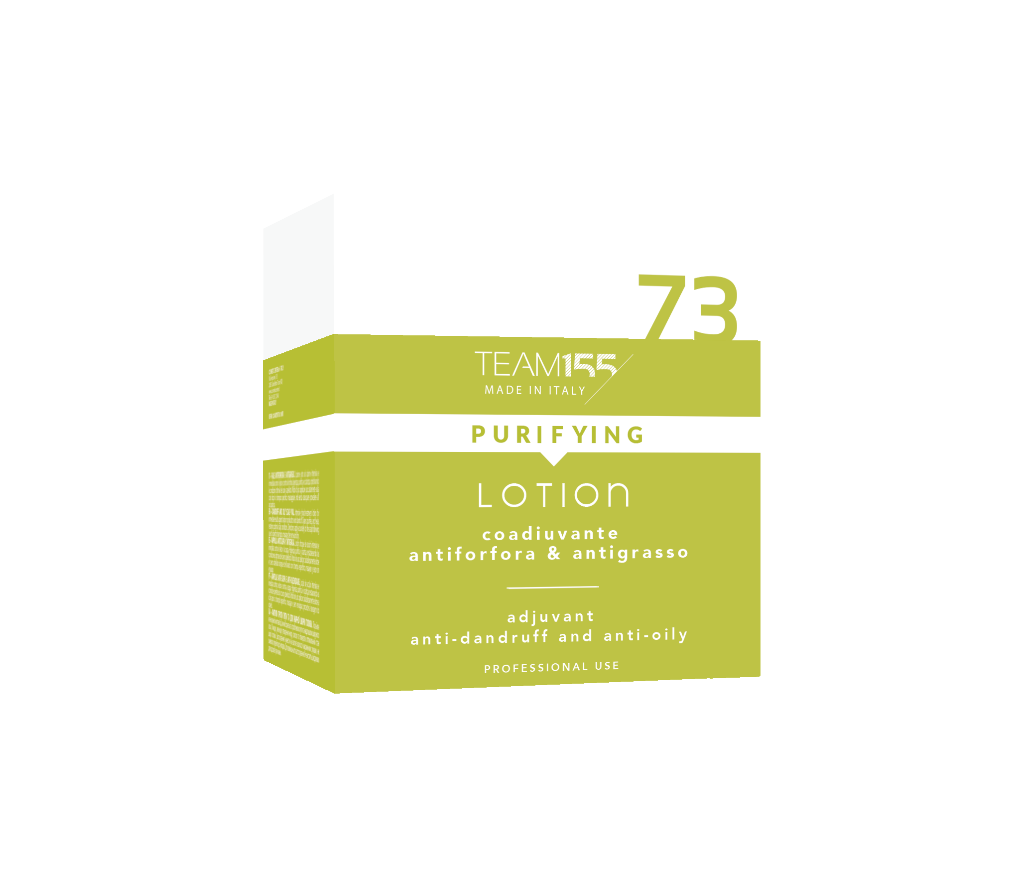 Ампули проти лупи та для жирної шкіри голови Team 155 Puryfing Anti-Dandruff & Anti-Oily Lotion 73