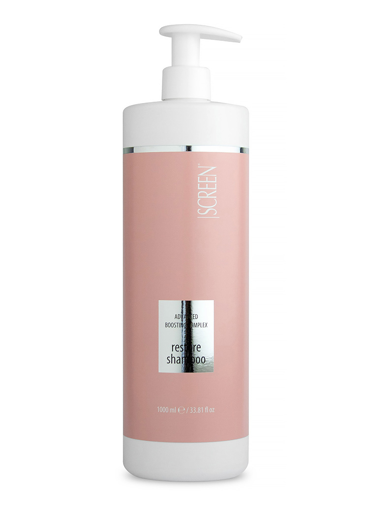 Шампунь для пошкодженого волосся SCREEN ABC Restore Shampoo, 1000 ml - 1