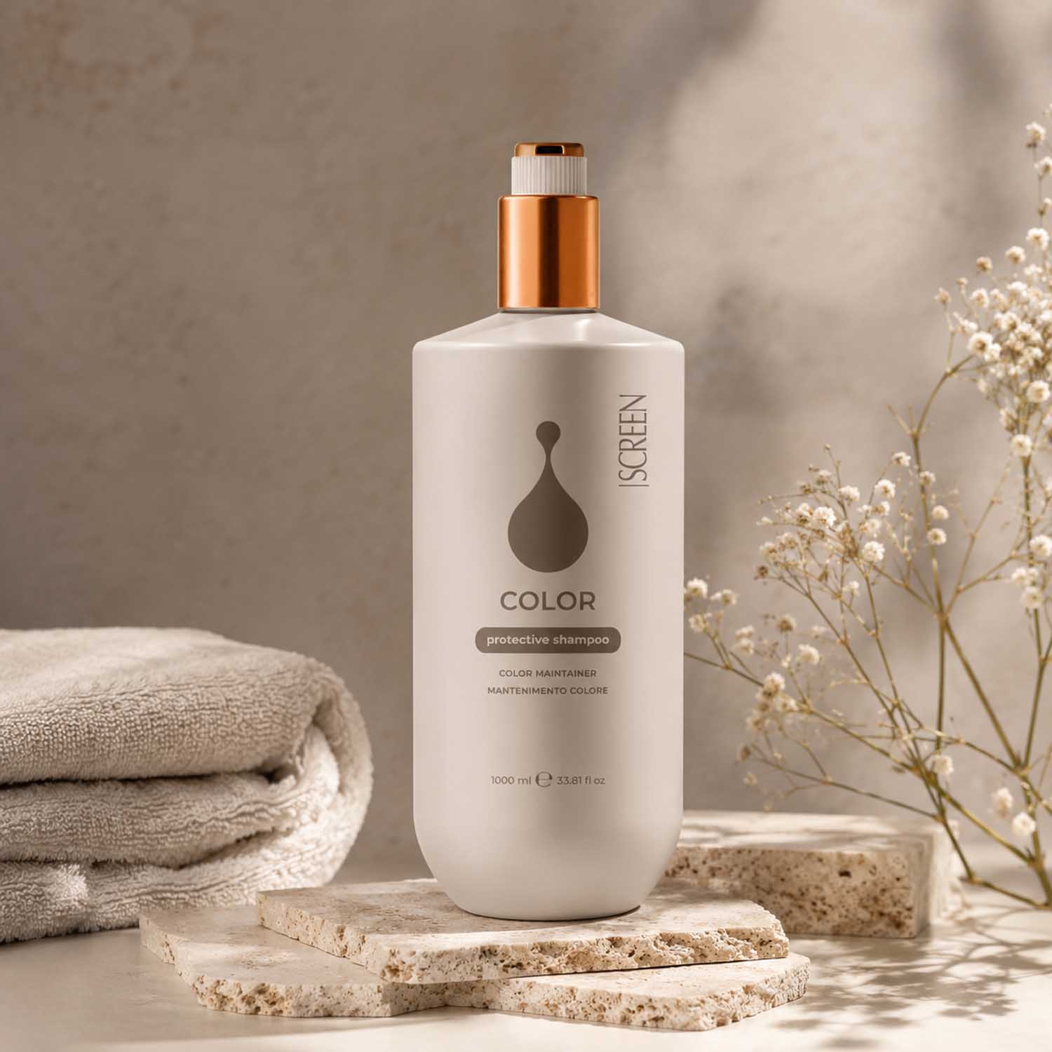 Шампунь для сохранения цвета SCREEN Color Protective Shampoo, 1000 мл - 2