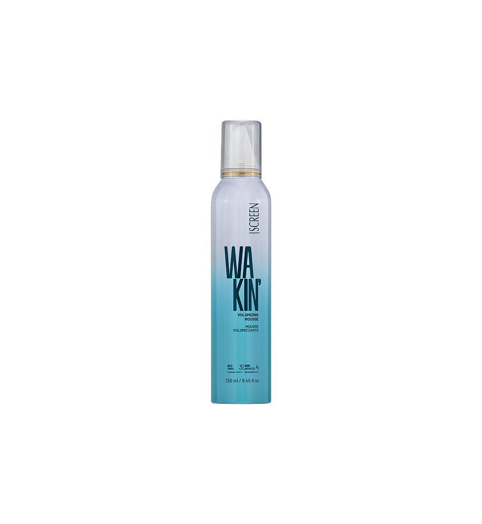 Мус для об’єму середньої фіксації SCREEN Control Wakin’ Volumizing Mousse, 250 ml - 1